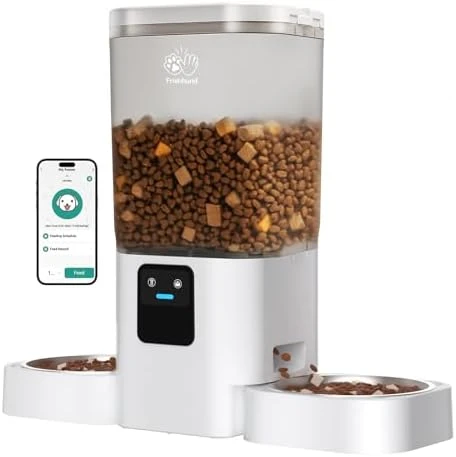 Automatic Cat Feeders 2 Cat with Slow Feed — Automatic Pet Feeder, Frienhund