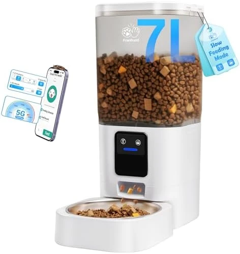 Automatic Cat Feeders 2 Cat with Slow Feed — Automatic Pet Feeder, Frienhund