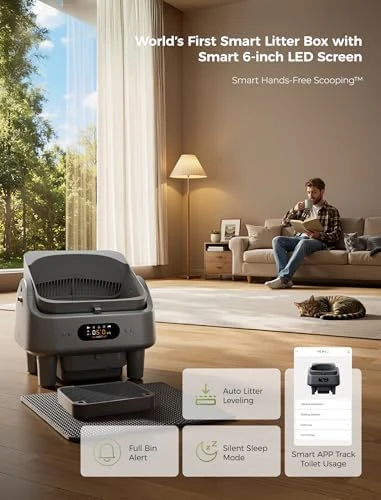 Automatic Self-Cleaning Cat Litter Box — Self-Cleaning Litter Box, Cypcat