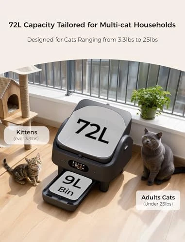 Automatic Self-Cleaning Cat Litter Box — Self-Cleaning Litter Box, Cypcat