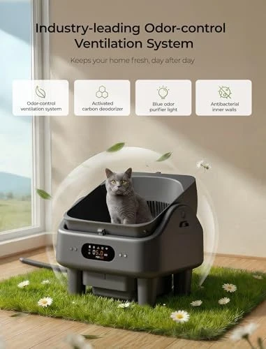 Automatic Self-Cleaning Cat Litter Box — Self-Cleaning Litter Box, Cypcat