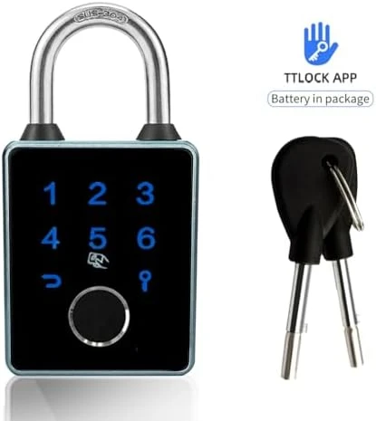 Combination Padlock, Fingerprint Bluetooth Padlock — Smart Lock, UCB