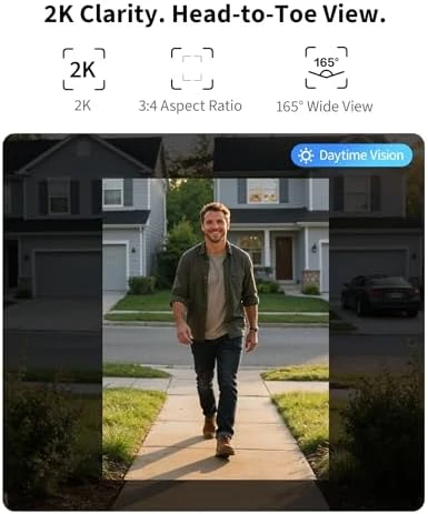 Doorbell Camera with Chime — Video Doorbell, Aqara