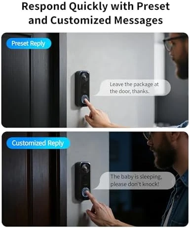 Doorbell Camera with Chime — Video Doorbell, Aqara