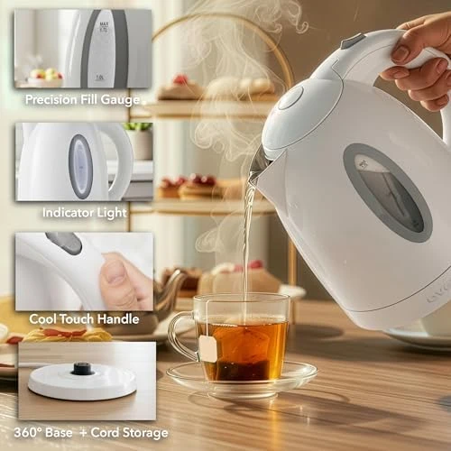 Electric Kettle 1.7L — Electric Kettle, OVENTE