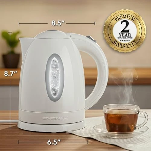 Electric Kettle 1.7L — Electric Kettle, OVENTE