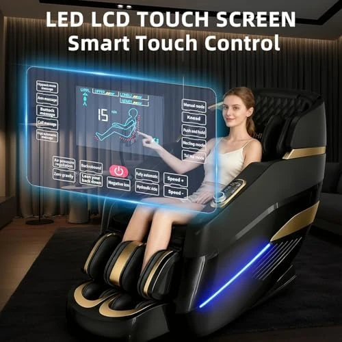 Full Body Massage Chair with Zero Gravity and 3D SL-Track — Massage Chairs, Dr.hiumi