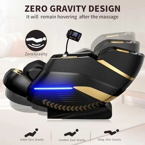 Full Body Massage Chair with Zero Gravity and 3D SL-Track — Massage Chairs, Dr.hiumi