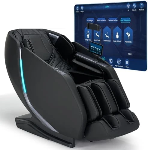 Massage Chair Full Body Zero Gravity with Rocking Sleep Mode and Knee & Calf Therapy — Massage Chairs, UIIU