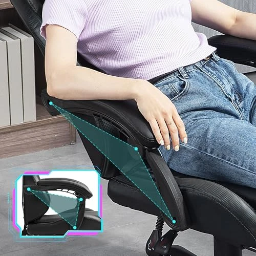 Massage Gaming Chair with Footrest — Smart Chairs, ECOTOUGE