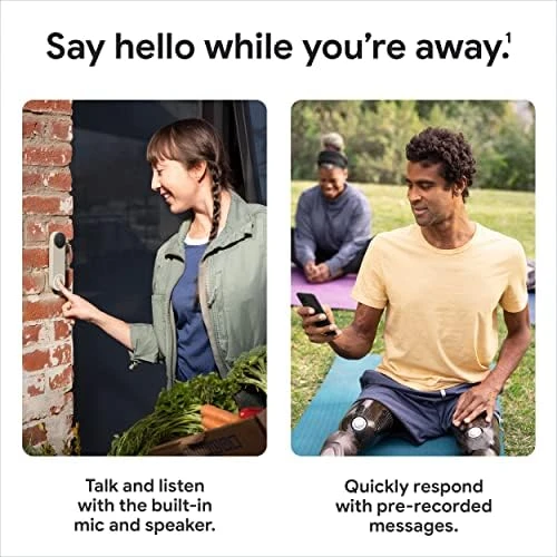 Nest Doorbell (Battery) - Ivy — Video Doorbell, Google