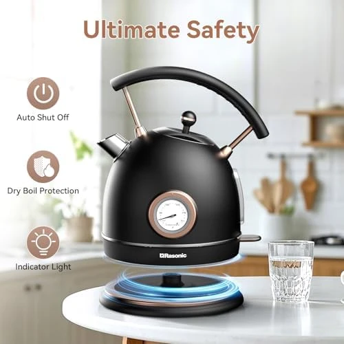 Retro Electric Kettle — Electric Kettle, Rasonic