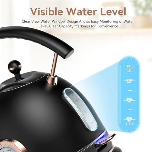 Retro Electric Kettle — Electric Kettle, Rasonic