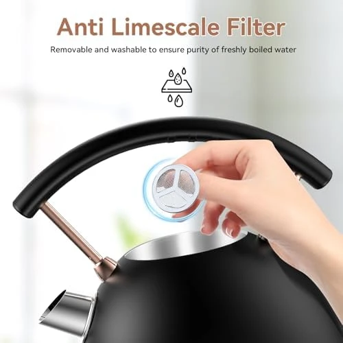 Retro Electric Kettle — Electric Kettle, Rasonic