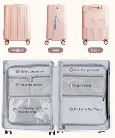 Ride On Luggage with Seat & Seat Belt — Smart Luggage, MRPLUM