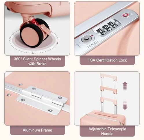 Ride On Luggage with Seat & Seat Belt — Smart Luggage, MRPLUM