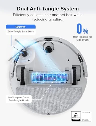 Robot Vacuum and Mop Combo, 8,000Pa Suction — Robot Vacuum, Roborock