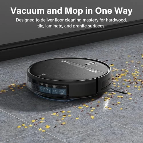 Robot Vacuum and Mop Combo — Robot Vacuum, ZC WAS
