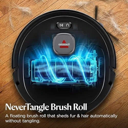 Robot Vacuum & Mop with No Tangle Pet Brush Roll, LiDAR Navigation & Liftable Pad — Robot Vacuum, Bissell