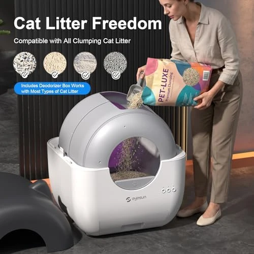 Self Cleaning Litter Box — Self-Cleaning Litter Box, EYESUN