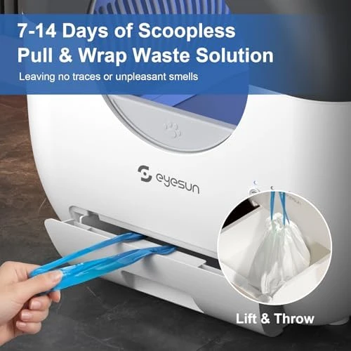 Self Cleaning Litter Box — Self-Cleaning Litter Box, EYESUN