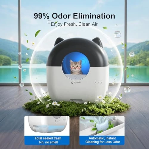 Self Cleaning Litter Box — Self-Cleaning Litter Box, EYESUN