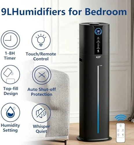 Smart Humidifiers for Bedroom Large Room — Humidifier, KZF