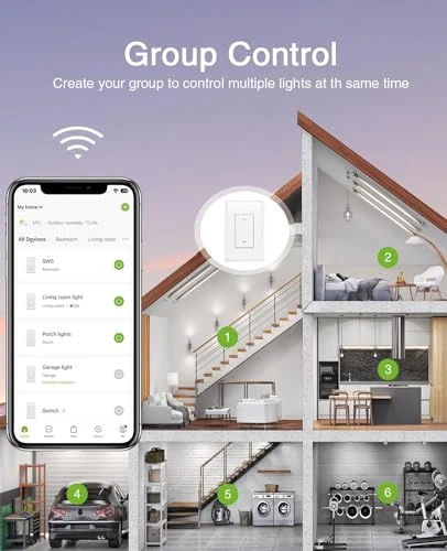 Smart Light Switch — Smart Switch, GHome