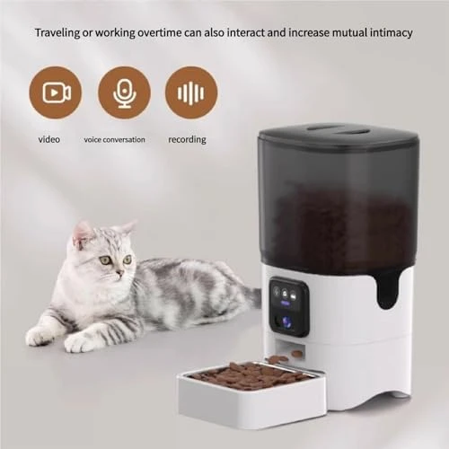 Smart Pet Feeder with Camera — Automatic Pet Feeder, gaosanjin