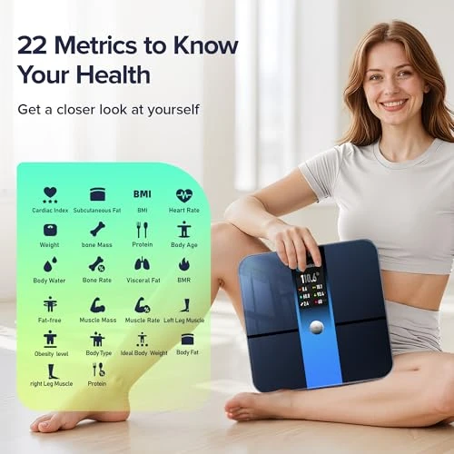 Smart Scale for Body Weight with TFT Display — Smart Scale, runstar