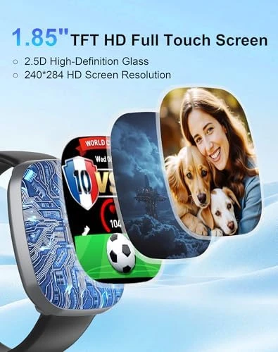 Smart Watch with 1.85" HD Display — Smart Watch, Eigsupia