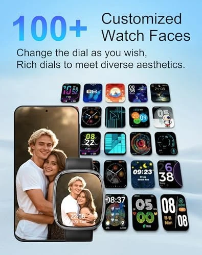 Smart Watch with 1.85" HD Display — Smart Watch, Eigsupia