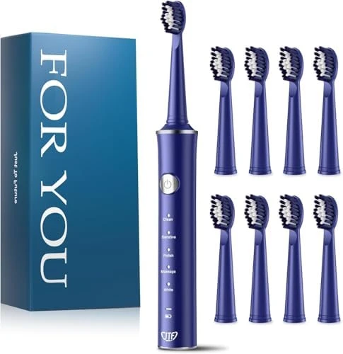 Sonic Electric Toothbrush for Adults and Kids — Electric Toothbrush, JTF