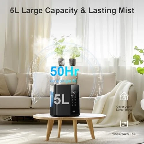 Warm & Cool Mist Humidifier 5L — Humidifier, JRD