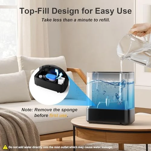 Warm & Cool Mist Humidifier 5L — Humidifier, JRD