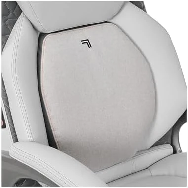 Active Lumbar Ergonomic Swivel Executive Massage Chair — Smart Chairs, Sharper Image
