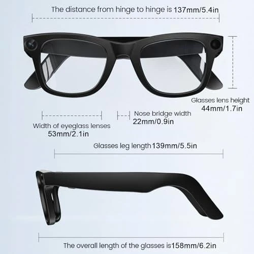 Ai Smart Glasses with Camera — Smart Glasses, iONCT