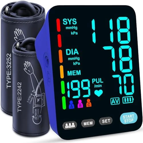 Blood Pressure Monitor, Automatic Upper Arm — Blood Pressure Monitor, YONLO