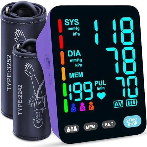 Blood Pressure Monitor, Automatic Upper Arm — Blood Pressure Monitor, YONLO