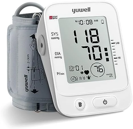Blood Pressure Monitor with Large Upper Arm Cuff — Blood Pressure Monitor, Yuwell