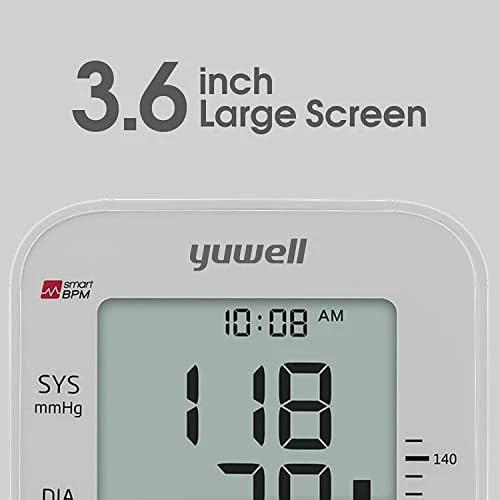 Blood Pressure Monitor with Large Upper Arm Cuff — Blood Pressure Monitor, Yuwell