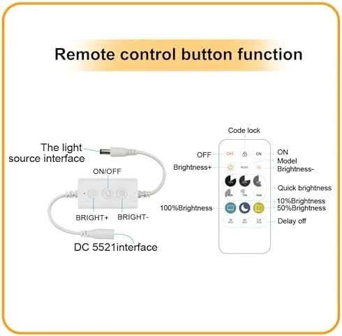 COB LED Strip Lights 9.84ft, 3000K Warm White, DC24V, CRI93+, Bluetooth App Control, Dimmable — LED Strip Lights, AUZIWE