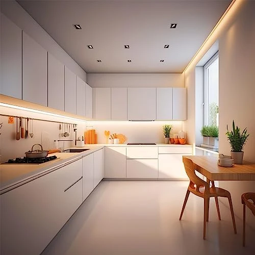 COB LED Strip Lights 9.84ft, 3000K Warm White, DC24V, CRI93+, Bluetooth App Control, Dimmable — LED Strip Lights, AUZIWE