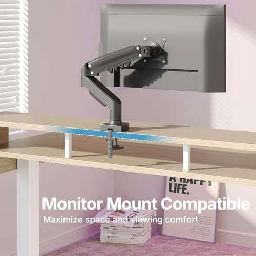 Electric Standing Desk with 2 Drawers & Large Keyboard Tray — Standing Desk, HUANUO