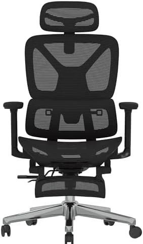 Ergonomic Office Chair with Footrest — Smart Chairs, FLEXISPOT