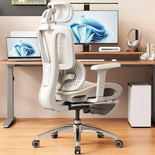 Ergonomic Office Chair with Footrest — Smart Chairs, Vonesse
