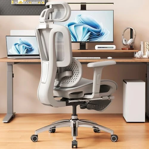 Ergonomic Office Chair with Footrest — Smart Chairs, Vonesse