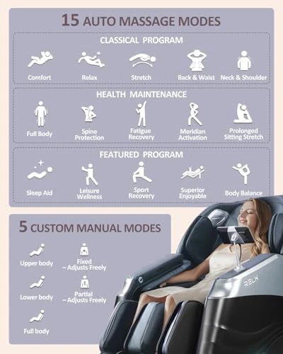 Full Body Massage Chair — Massage Chairs, RELX