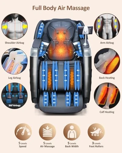 Full Body Massage Chair — Massage Chairs, RELX