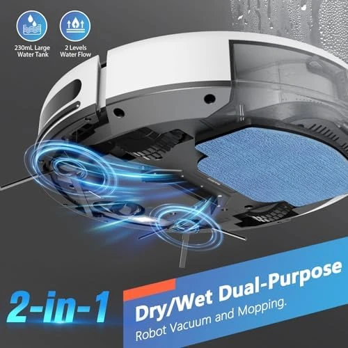 Robot Vacuum and Mop Combo — Robot Vacuum, MAMNV